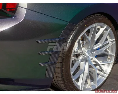 RW Carbon CF Rear Fender Arch Trim BMW G87 M2 2023+ - bmwg87020