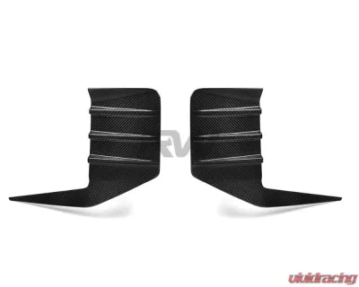 RW Carbon CF Performance Style Rear Bumper Trim BMW G87 M2 2023+ - bmwg87021