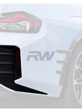 RW Carbon CF Performance Style Rear Bumper Trim BMW G87 M2 2023+                                     - bmwg87021 - Image 4