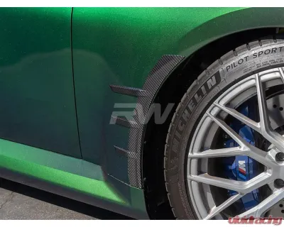 RW Carbon CF Front Fender Arch Trim BMW G87 M2 2023+ - bmwg87023