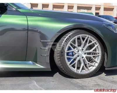 RW Carbon CF Front Fender Arch Trim BMW G87 M2 2023+ - bmwg87023