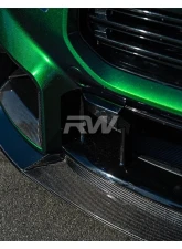 RW Carbon CF Front Lip BMW G87 M2 2023+                                     - bmwg87024 - Image 2