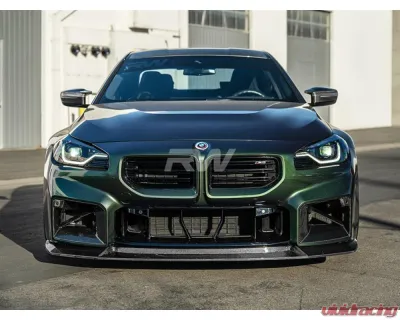 RW Carbon CF Front Lip BMW G87 M2 2023+ - bmwg87024