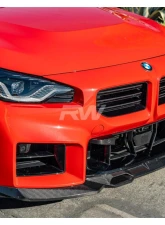 RW Carbon CF GTX Front Lip Spoiler BMW G87 M2 2023+                                     - bmwg87025 - Image 5