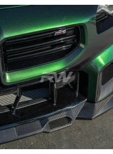 RW Carbon CF GTX Front Lip Spoiler BMW G87 M2 2023+                                     - bmwg87025 - Image 3