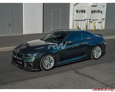 RW Carbon CF GTX Front Lip Spoiler BMW G87 M2 2023+ - bmwg87025