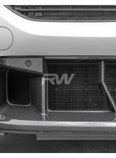 RW Carbon CF OE Style Center Front Bumper Trim BMW G87 M2 2023+                                     - bmwg87030 - Image 2