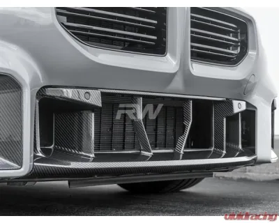 RW Carbon CF OE Style Center Front Bumper Trim BMW G87 M2 2023+ - bmwg87030