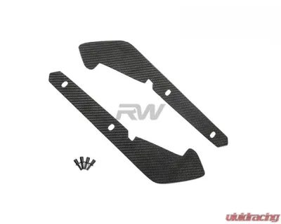 RW Carbon CF Front Splash Guards BMW G87 M2 2023+ - bmwg87031
