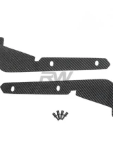 RW Carbon CF Front Splash Guards BMW G87 M2 2023+                                     - bmwg87031 - Image 4