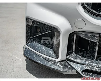 RW Carbon Forged Carbon Duct Trims BMW G87 M2 2023+ - bmwg87037