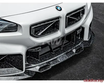 RW Carbon Forged Carbon OE Style Center Bumper Trim BMW G87 M2 2023+ - bmwg87038