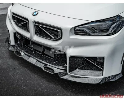RW Carbon Forged Carbon OE Style Center Bumper Trim BMW G87 M2 2023+ - bmwg87038