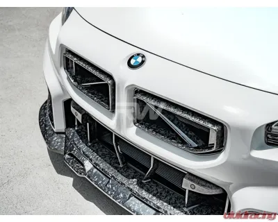 RW Carbon Forged Carbon GTX Grilles BMW G87 M2 2023+ - bmwg87039