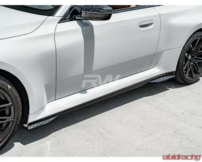 RW Carbon Forged Carbon GTX Side Skirts BMW G87 M2 2023+ - bmwg87042