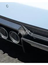 RW Carbon CF GTX Diffuser w/ Undertray BMW G87 M2 2023-2024                                     - bmwg87043 - Image 2