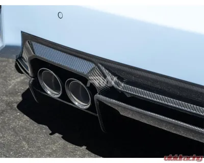 RW Carbon CF GTX Diffuser w/ Undertray BMW G87 M2 2023-2024 - bmwg87043