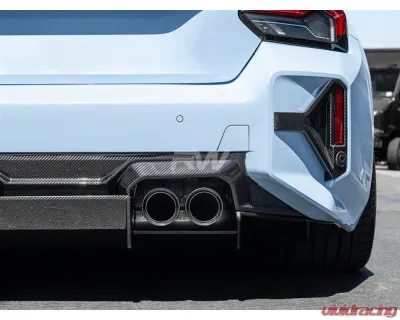 RW Carbon CF GTX Diffuser w/ Undertray BMW G87 M2 2023-2024 - bmwg87043