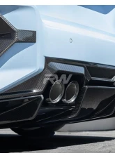 RW Carbon CF GTX Diffuser w/ Undertray BMW G87 M2 2023-2024                                     - bmwg87043 - Image 4