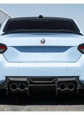 RW Carbon CF GTX Diffuser w/ Undertray BMW G87 M2 2023-2024                                     - bmwg87043 - Image 5