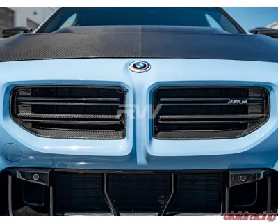 RW Carbon CF OEM Style Grille BMW G87 M2 2023+ - bmwg87044