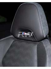 RW Carbon CF Seat Emblem Cover BMW M                                     - bmwg87047 - Image 4