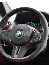 RW Carbon CF Steering Wheel BMW 2018+                                     - bmwg8x030 - Image 4