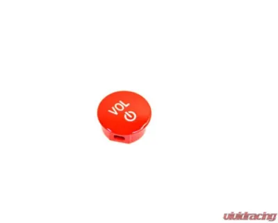 RW Carbon Red Audio Volume Button BMW - bmwg8x032