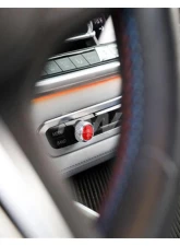 RW Carbon Red Audio Volume Button BMW                                     - bmwg8x032 - Image 6