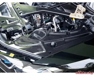 RW Carbon CF Engine Bay Trims BMW M3 | M4 2021+ - bmwg8x033