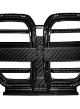 RW Carbon SQ Style CF Grille BMW M3 | M4 2021-2025                                     - bmwg8x035 - Image 2