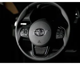 RW Carbon CF Steering Wheel Trim Toyota Supra 2020+
