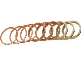 K&L 10pcs Exhaust Pipe Gaskets Yamaha TT-R|V-Star|Radian|FZ|XJ 1980-2011