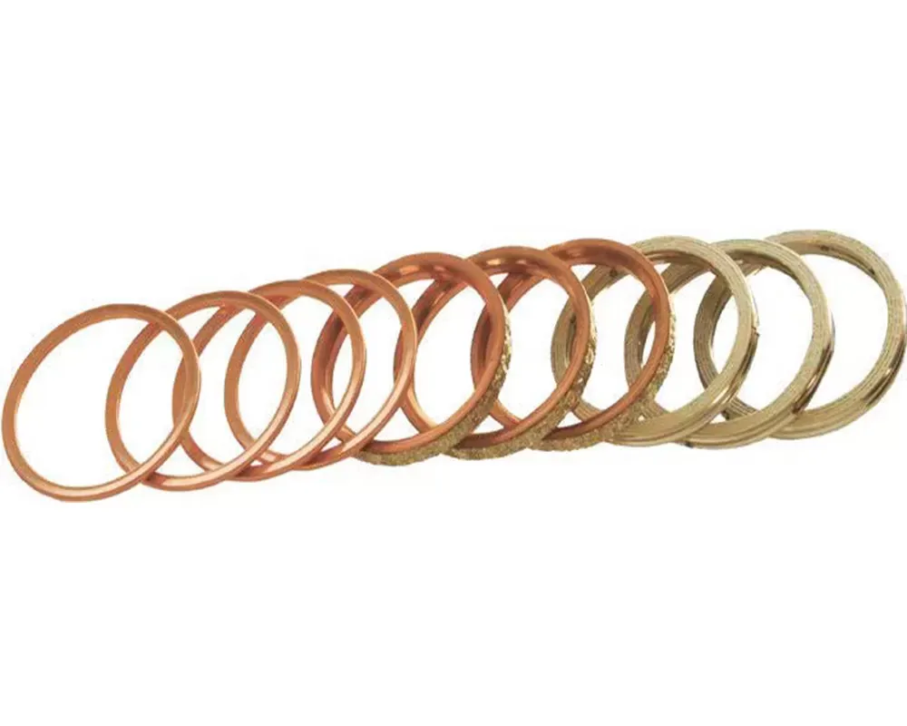 K&L 10pcs Exhaust Pipe Gaskets Honda Gold Wing|VF|R|ATC|TRX 1971-2009 - 16-5976
