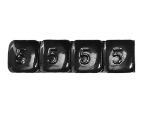 K&L 360pcs 5g Black Stick-On Wheel Weights