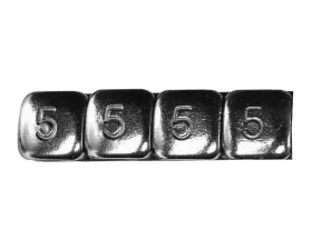 K&L 360pcs 5g Chrome Stick-On Wheel Weights