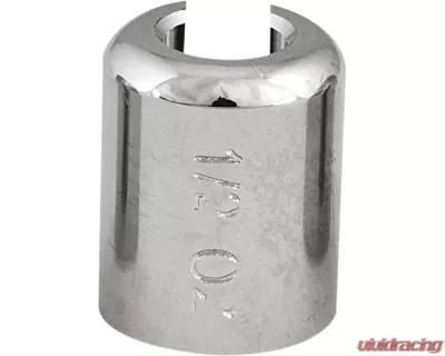 K&L 10pcs 1/2oz Chrome Spoked Wheel Weight - 32-7092