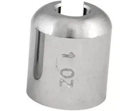 K&L 10pcs 1oz Chrome Spoked Wheel Weight