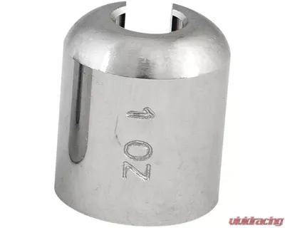 K&L 10pcs 1oz Chrome Spoked Wheel Weight - 32-7094