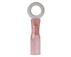 Ancor 22-18 Gauge - #8 Heat Shrink Ring Terminal - 100-Pack