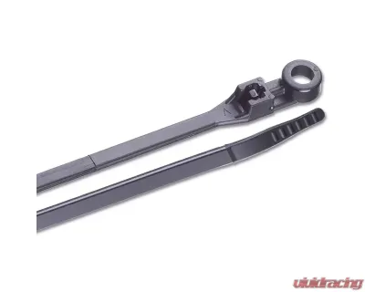 Ancor 14" UV Black Mounting Cable Zip Ties - 25 Pack - 199257