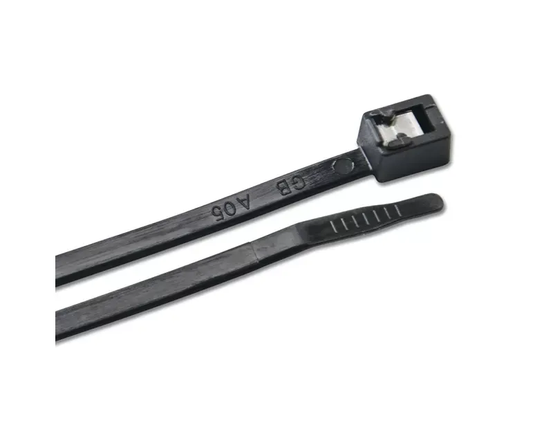 Ancor 14" UV Black Self Cutting Cable Zip Ties - 20-Pack - 199284