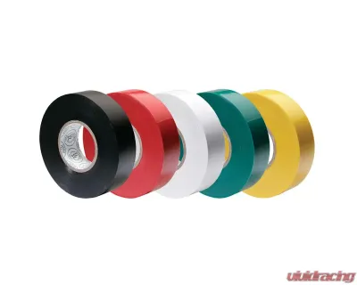 Ancor Premium Assorted Electrical Tape - 1/2" x 20' - Black / Red / White / Green / Yellow - 339066