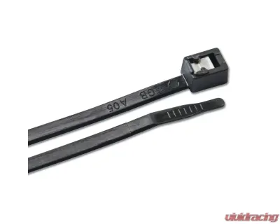 Ancor 8" UV Black Self Cutting Cable Zip Ties - 500-Pack - 199264