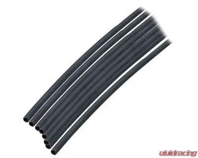 Ancor Adhesive Lined Heat Shrink Tubing (ALT) - 1/8" x 6" - 10-Pack - Black - 301106