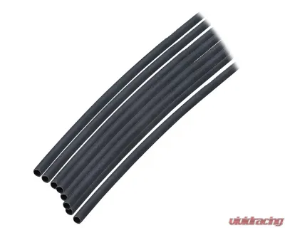Ancor Adhesive Lined Heat Shrink Tubing (ALT) - 1/8" x 12" - 10-Pack - Black - 301124