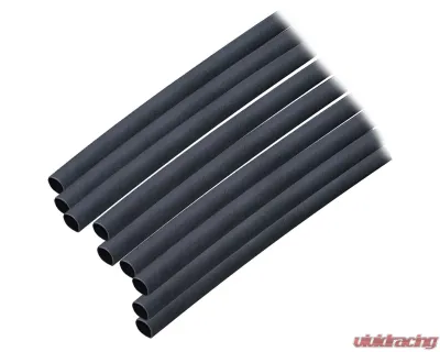 Ancor Adhesive Lined Heat Shrink Tubing (ALT) - 3/16" x 6" - 10-Pack - Black - 302106