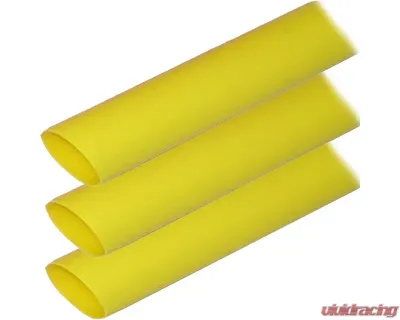 Ancor Adhesive Lined Heat Shrink Tubing (ALT) - 1" x 6" - 3-Pack - Yellow - 307906