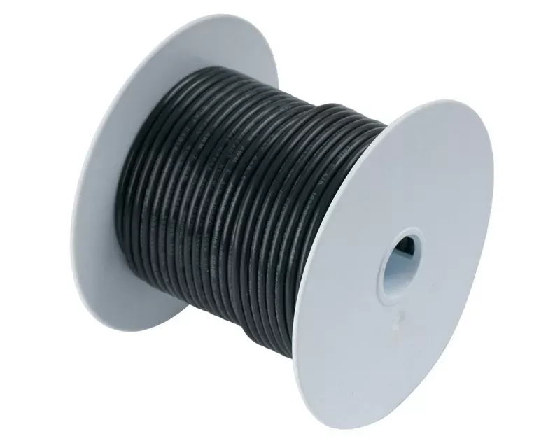 Ancor Black 18 AWG Tinned Copper Wire - 500 - 100050