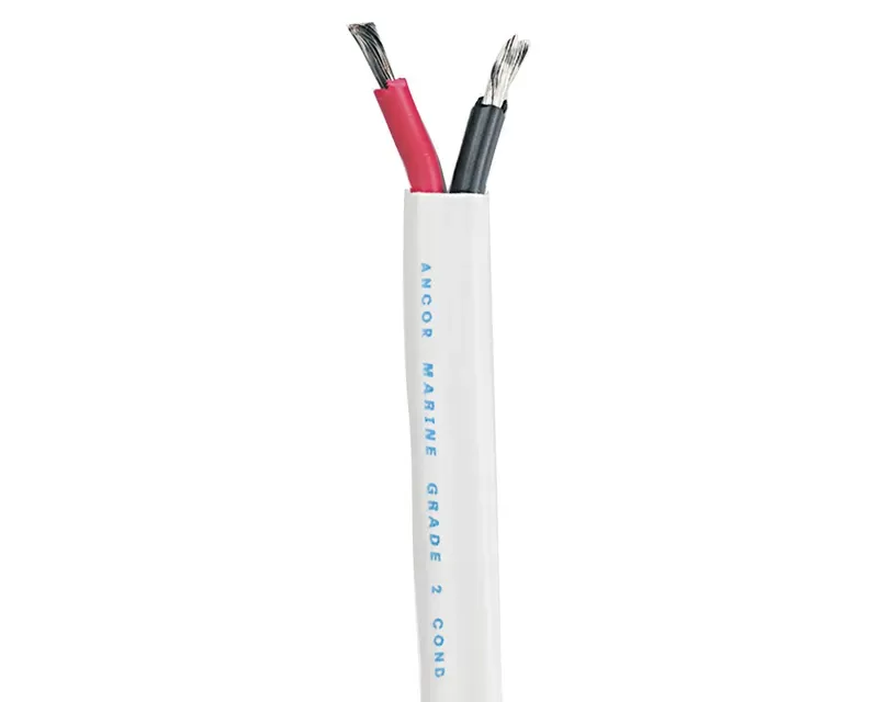 Ancor Standard Duplex Cable - Flat 8/2 AWG - 2 x 8mm&#178; Red/Black - 50 - 120905
